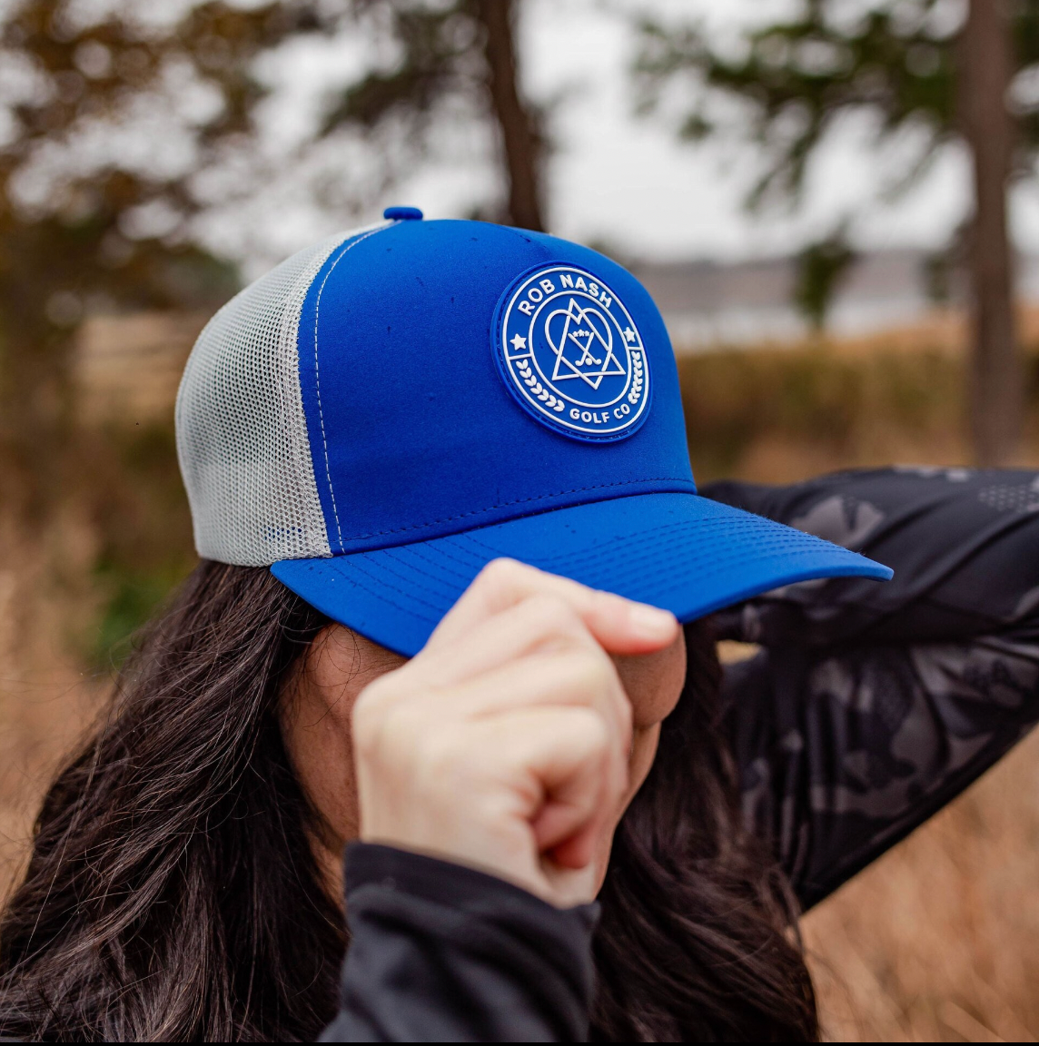Rob Nash "Blue" Patch Trucker
